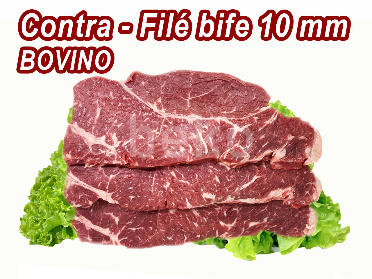 ★ ENTRAR EM CONTATO ★ Carne Contra Filé Bife Médio de 10mm ¥2.790/kg (IMPOSTO INCLUSO)