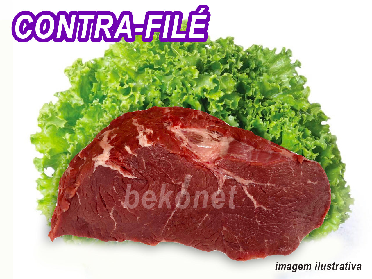 ★ ENTRAR EM CONTATO ★ Carne Contra Filé em Bloco ¥2.790/kg (IMPOSTO INCLUSO)