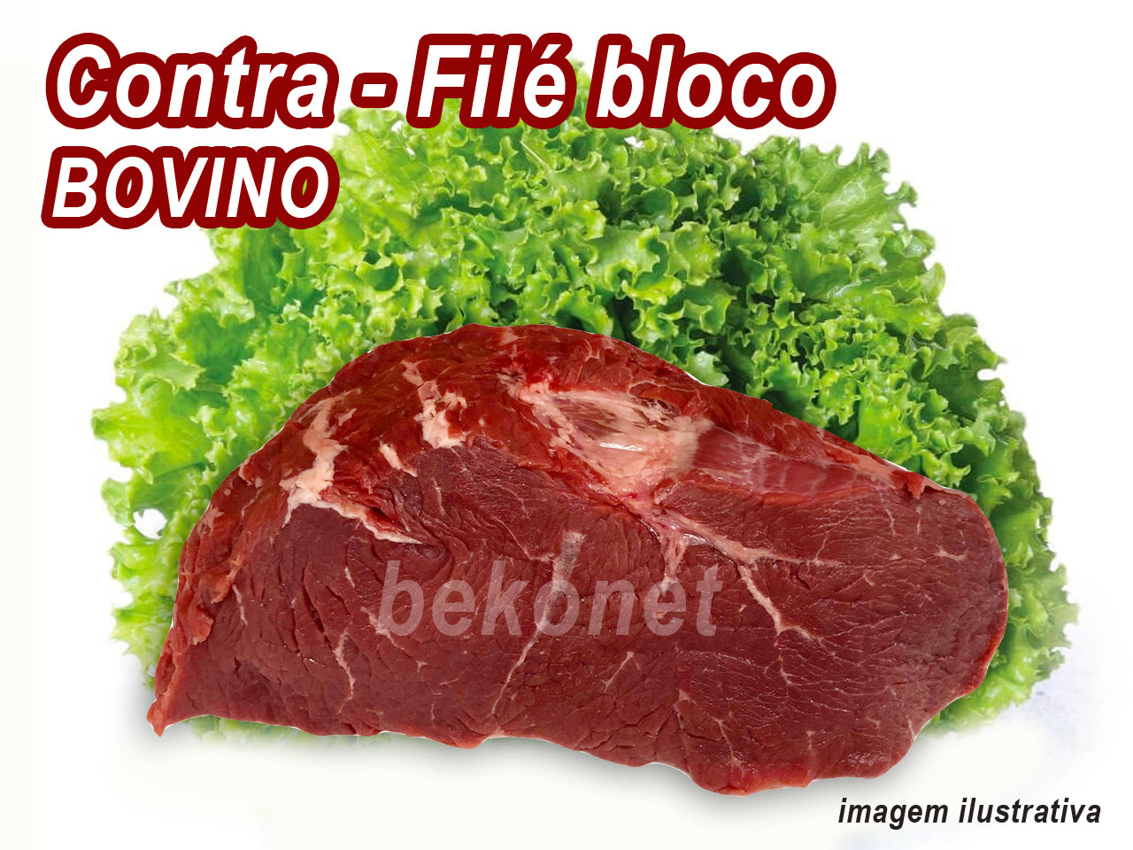 ★ ENTRAR EM CONTATO ★ Carne Contra Filé em Bloco ¥2.790/kg (IMPOSTO INCLUSO)