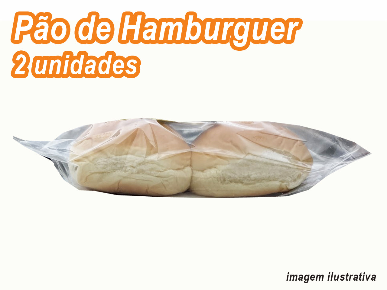 ★ EM FALTA ★ Pão de Hamburguer 2 unidades ¥320 (IMPOSTO INCLUSO)