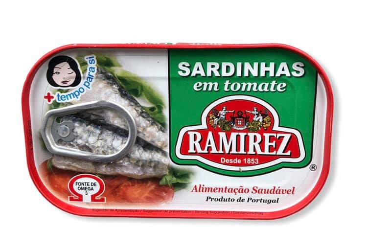 ★ EM FALTA ★ Sardinha em Tomate RAMIREZ 125g