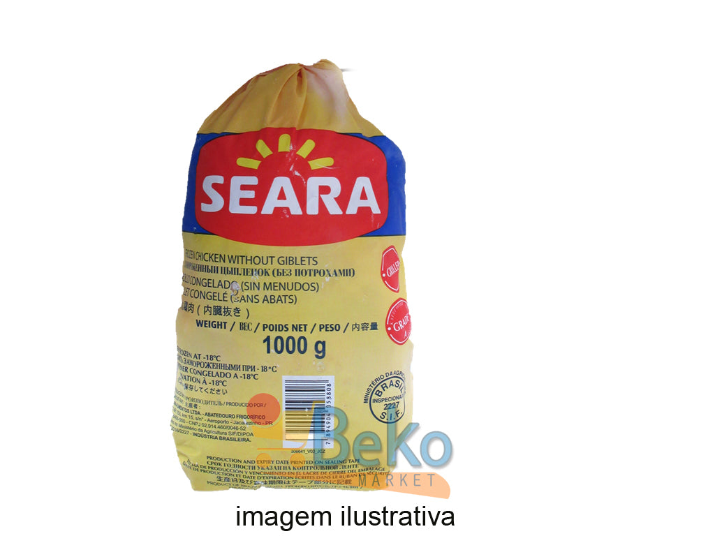 ★ ENTRAR EM CONTATO ★ Frango Inteiro Congelado SEARA 1000g