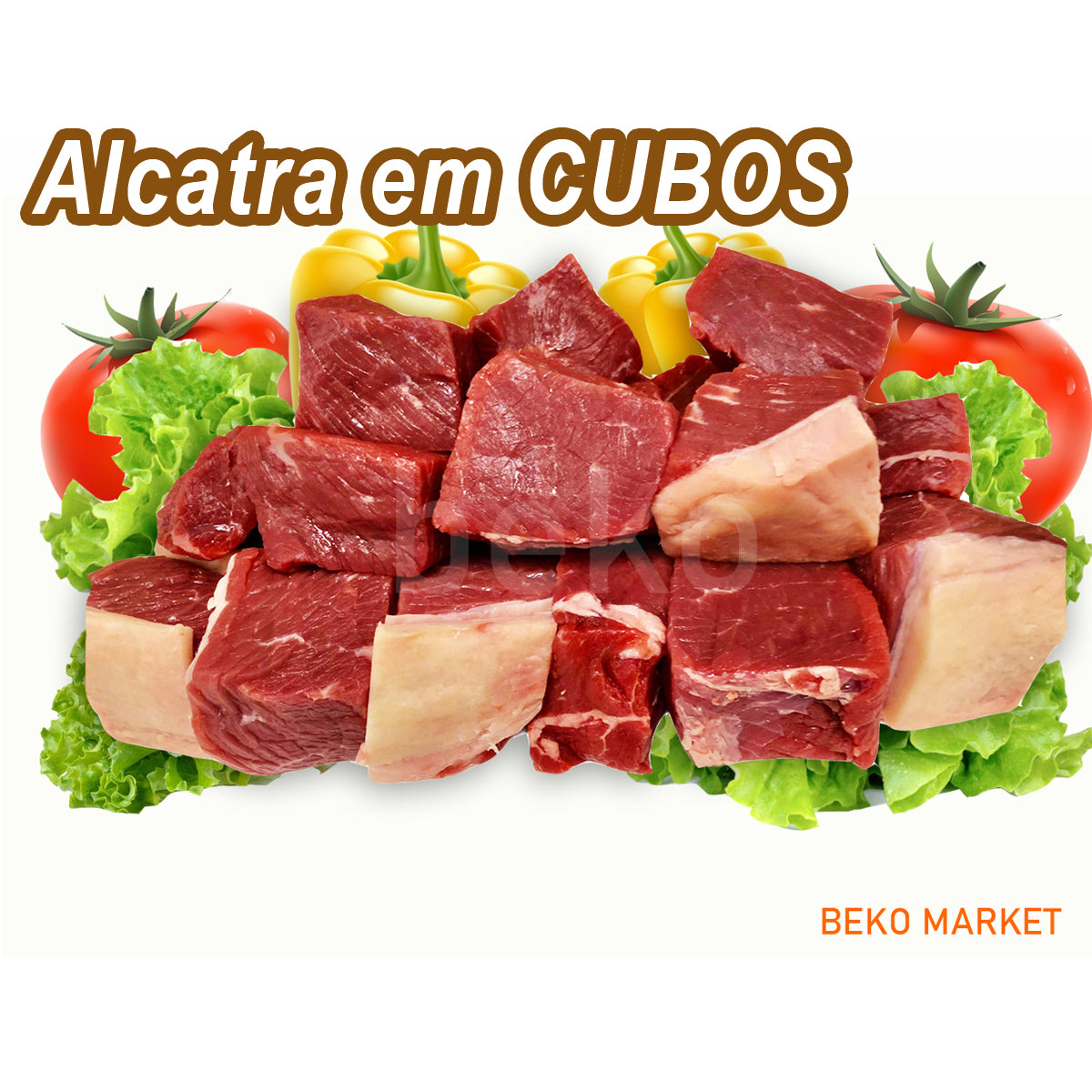 Carne Alcatra em CUBOS ¥2.190/kg (IMPOSTO INCLUSO) 2