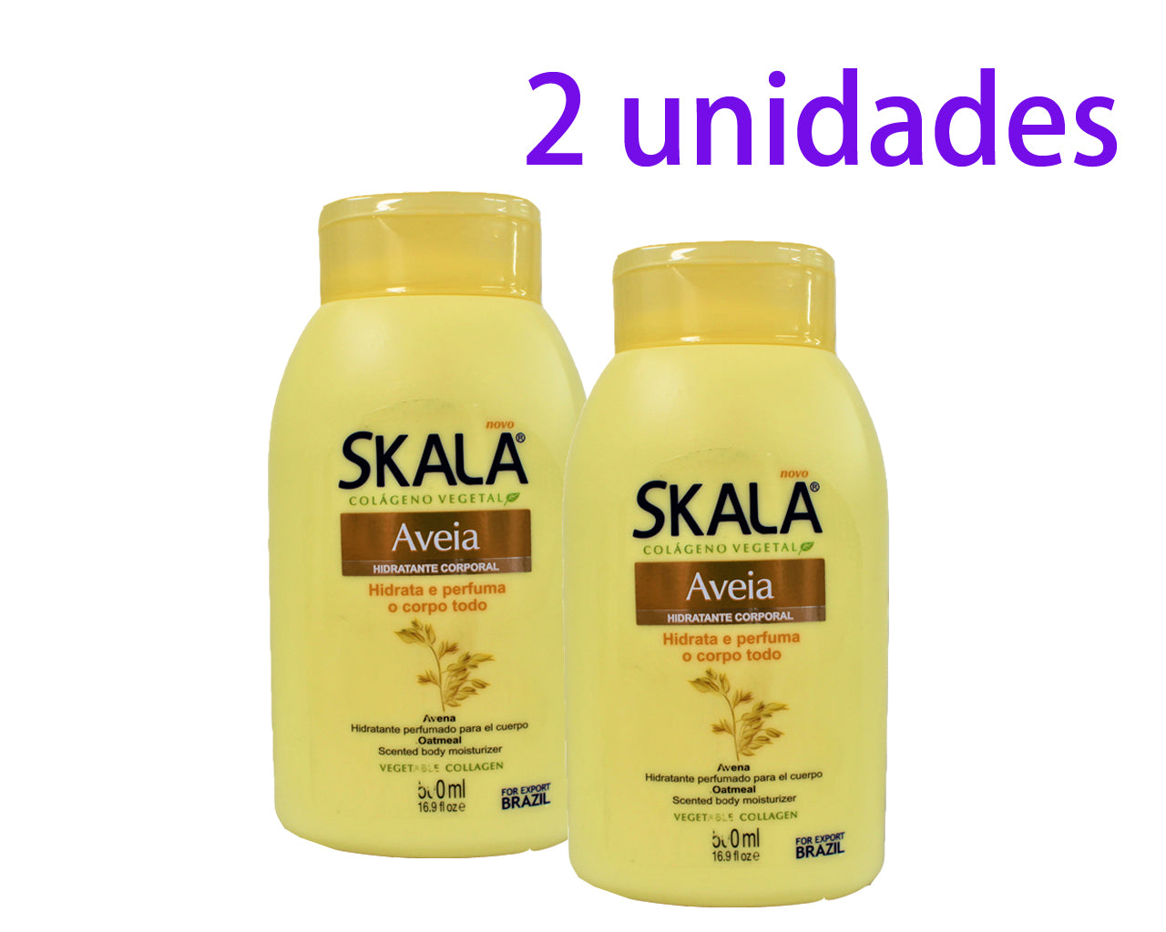 ★ ENTRAR EM CONTATO ★ SKALA Aveia 500ml 2 unidades ¥1700