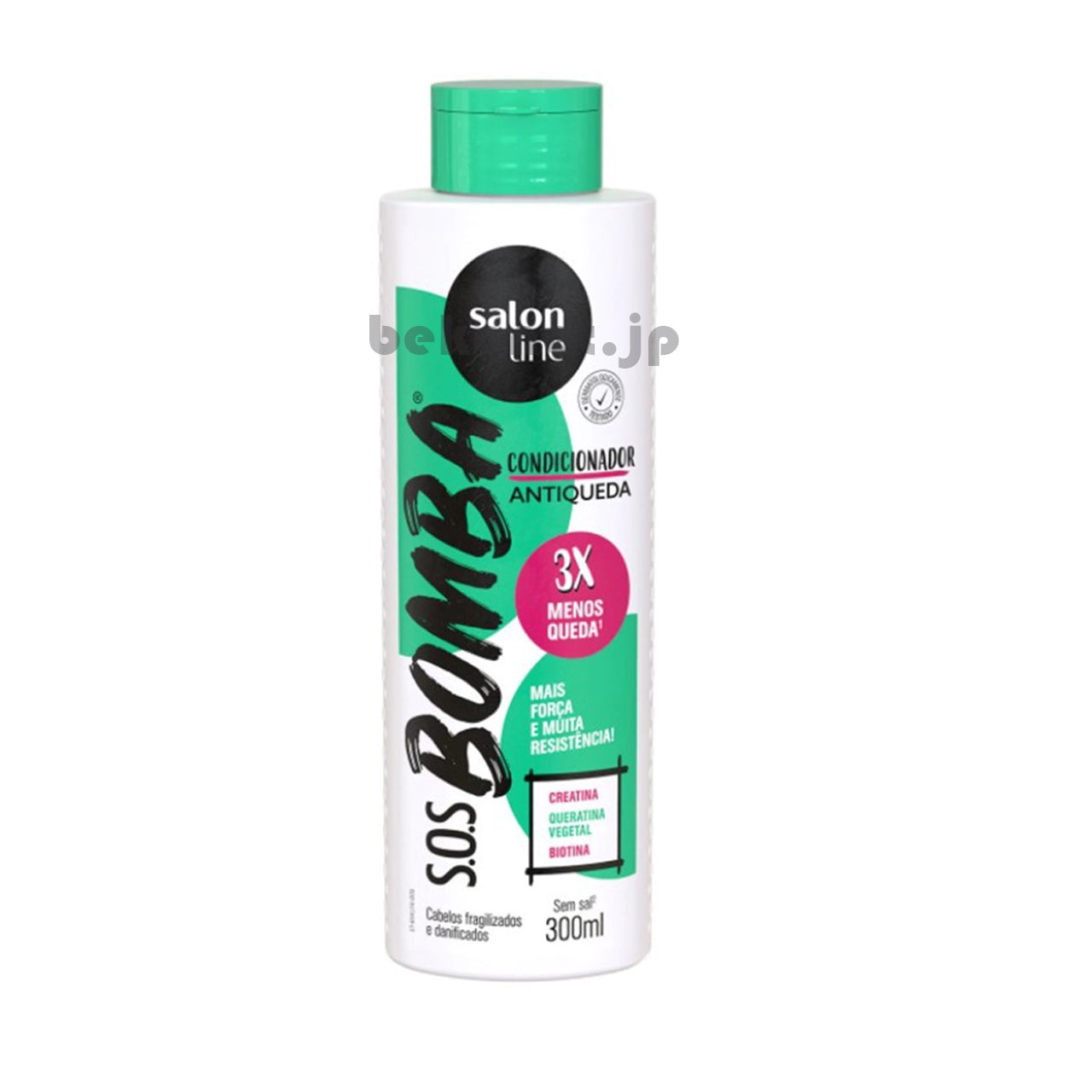 ★ EM FALTA ★ Condicionador S.O.S Bomba Antiqueda SALON LINE 300ml