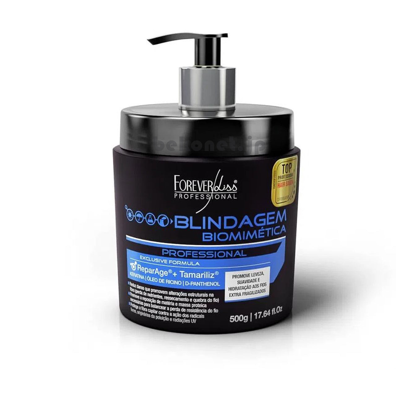 ★ EM FALTA ★ Máscara de Tratamento Blindagem Biomimetica FOREVER LISS 500g