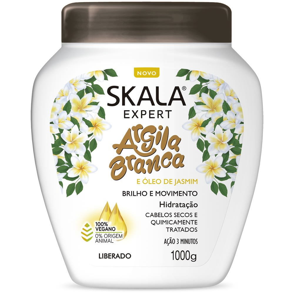 Creme de Tratamento Argila Branca SKALA 1kg