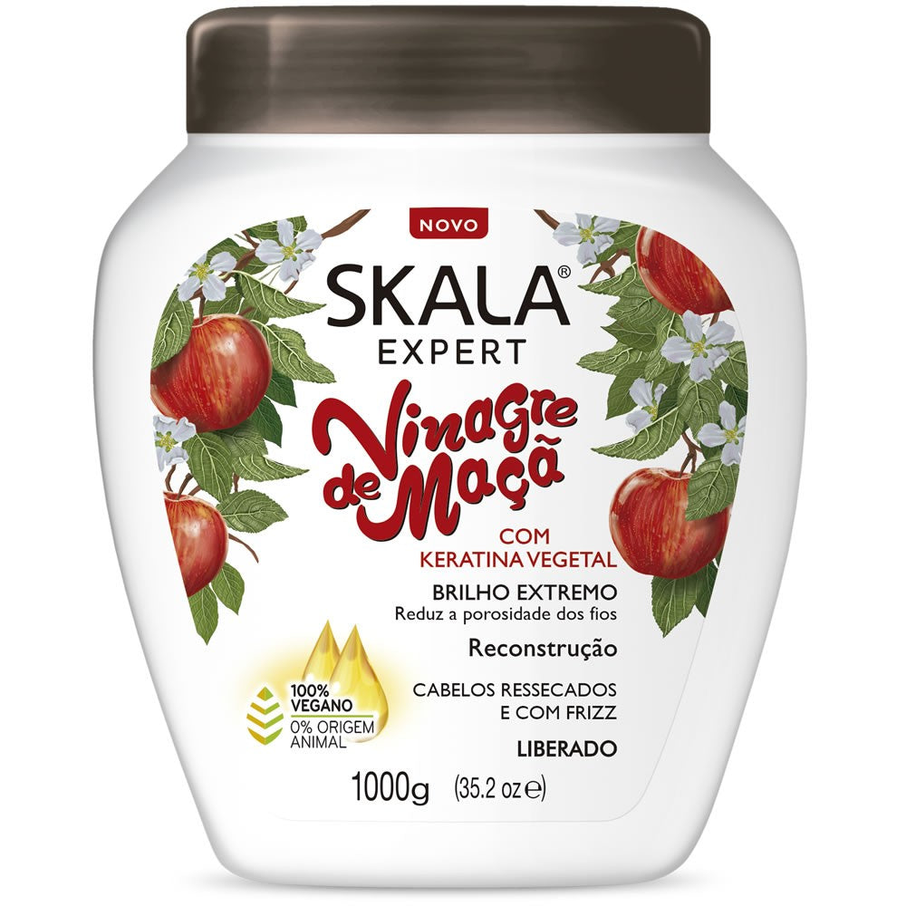 ★ ENTRAR EM CONTATO ★ Creme de Tratamento Vinagre de Maçã SKALA 1kg