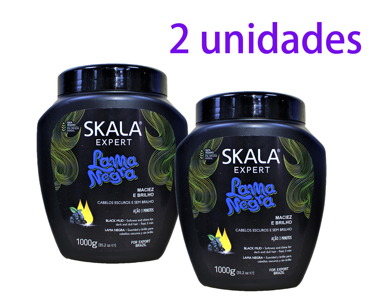SKALA EXPERT Lama Negra 1kg 2 unidades