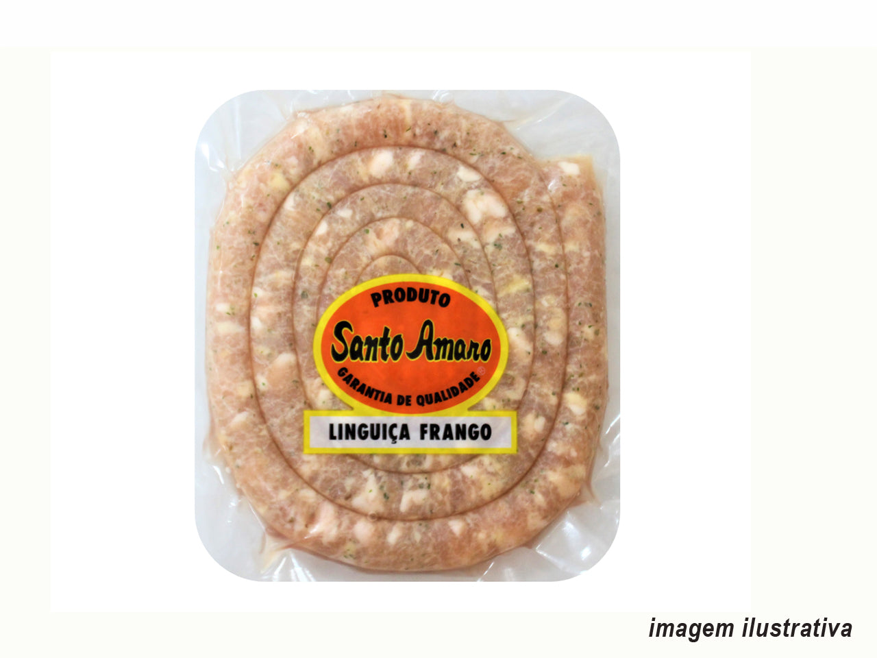 ★ ENTRAR EM CONTATO ★ Linguiça de Frango SANTO AMARO 500g