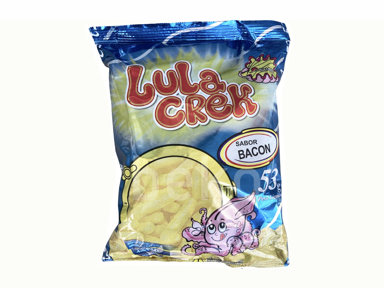 ★ EM FALTA ★ Salgadinho Lula Crek Sabor Bacon 53g