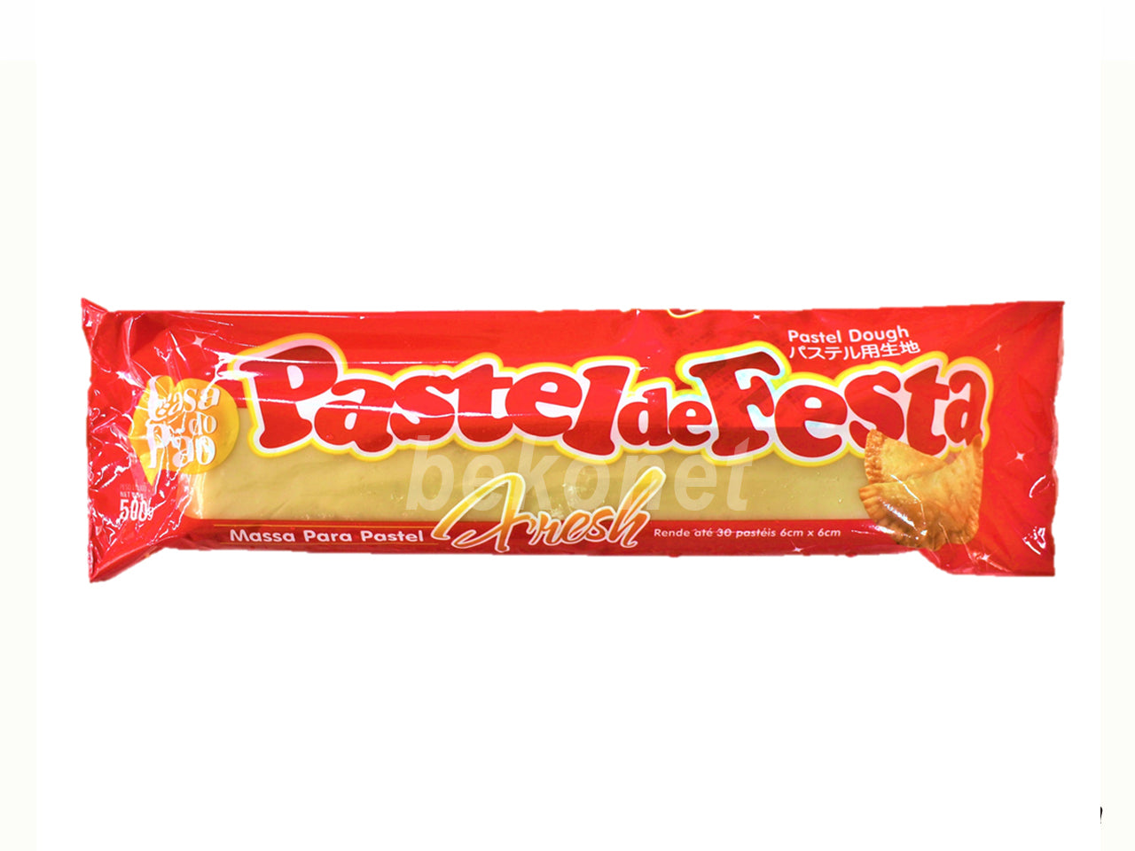 ★ EM FALTA ★ Massa para Pastel PASTEL DE FESTA 500g