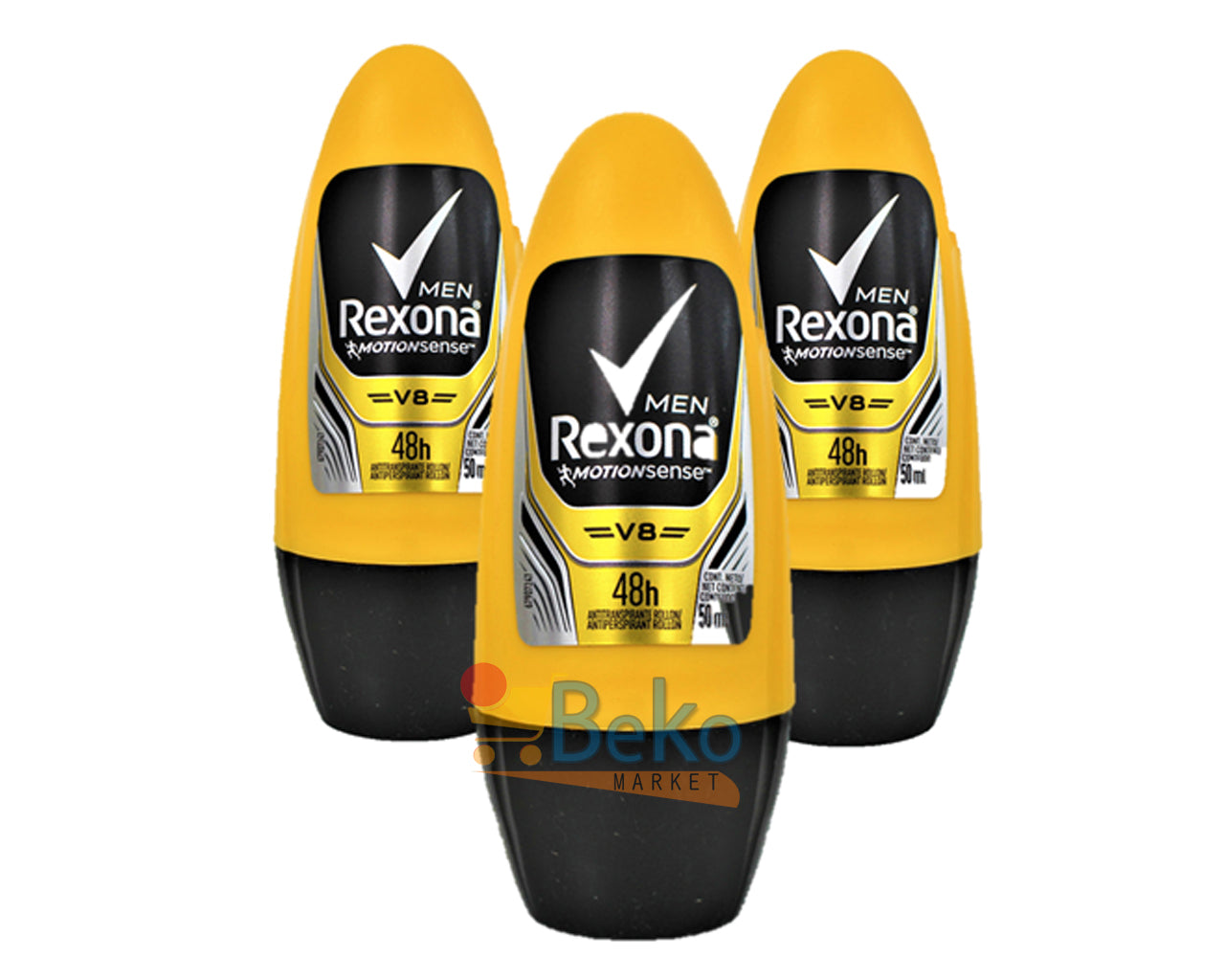 REXONA V8 deodorant 50ml 3 SET