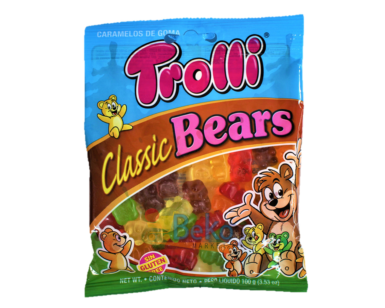 TROLLI CLASSIC BEARS jelly candies 100g