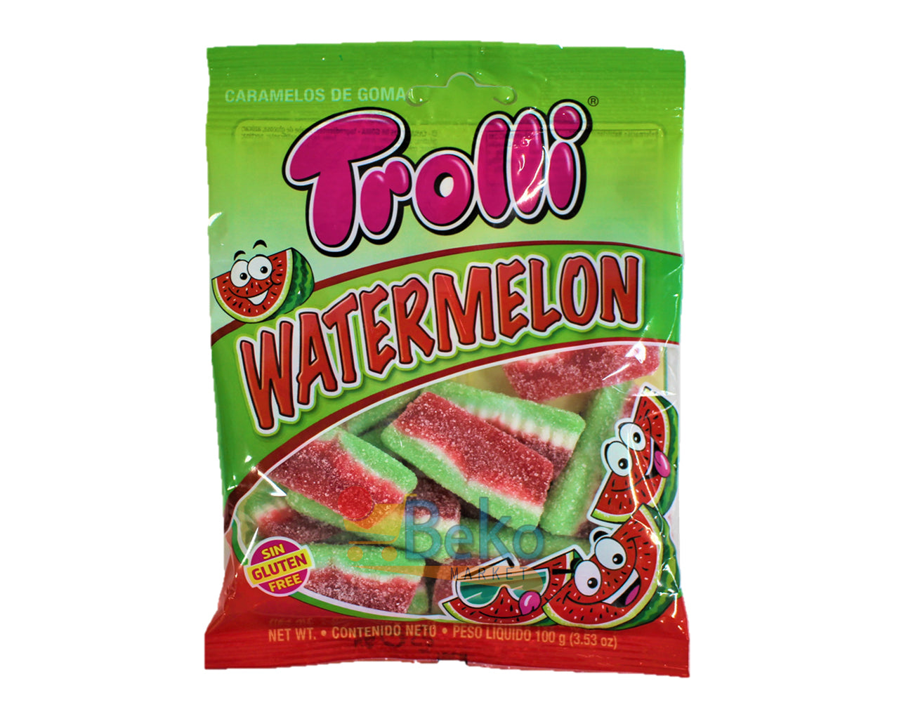 TROLLI WATERMELON jelly candies 100g