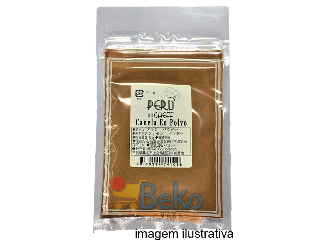 ★ EM FALTA ★ PERU CHEFF Canela En Polvo 25g
