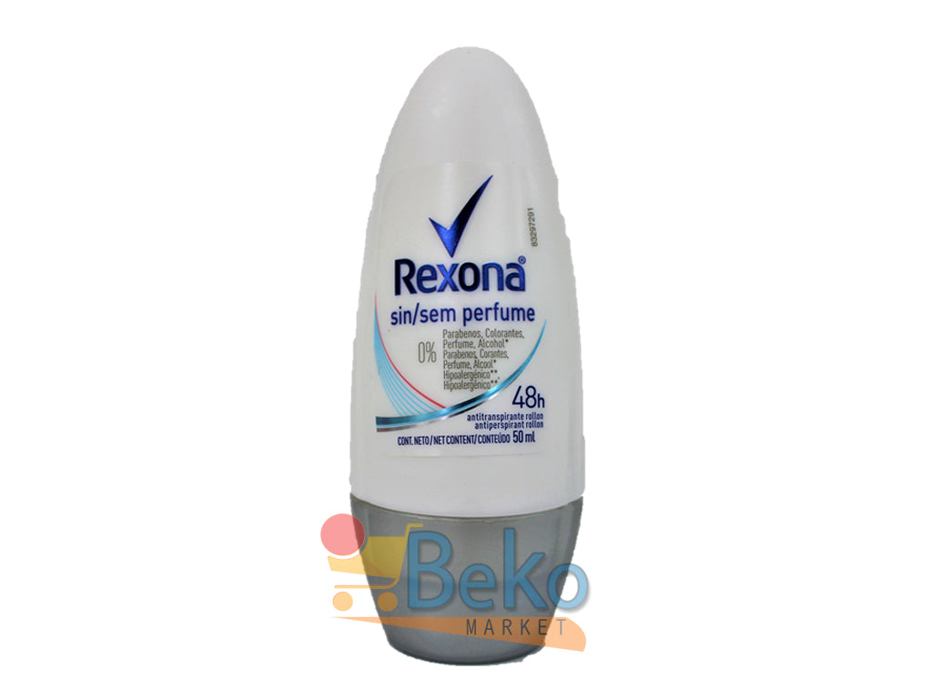★ ENTRAR EM CONTATO ★ Desodorante REXONA SEM PERFUME 50ml