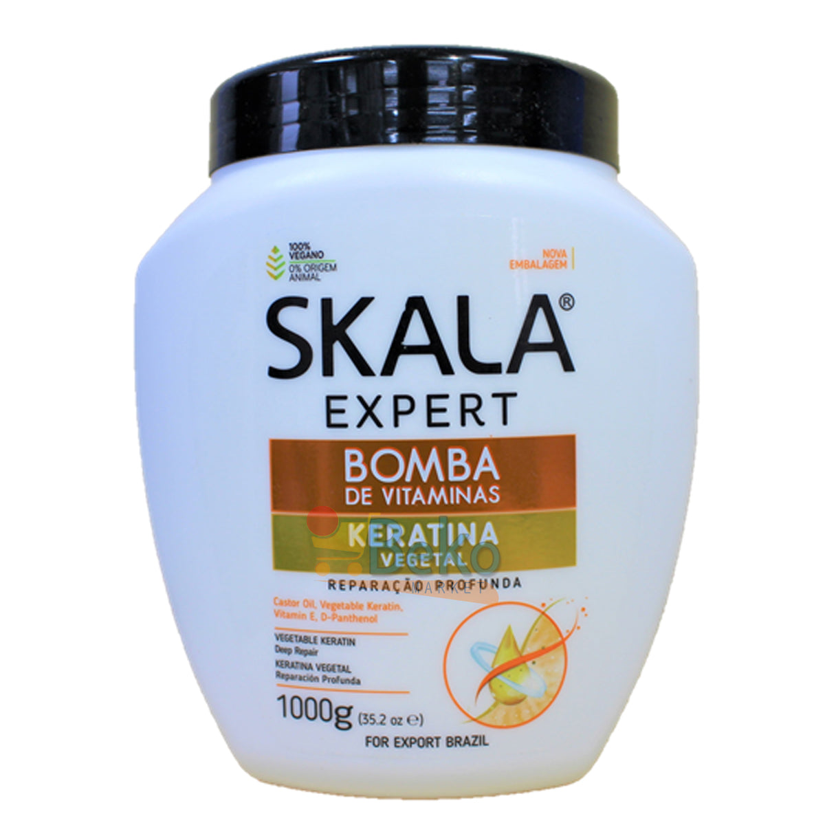 ★ EM FALTA ★ Creme de Tratamento Bomba de Ketarina Vegetal SKALA 1kg