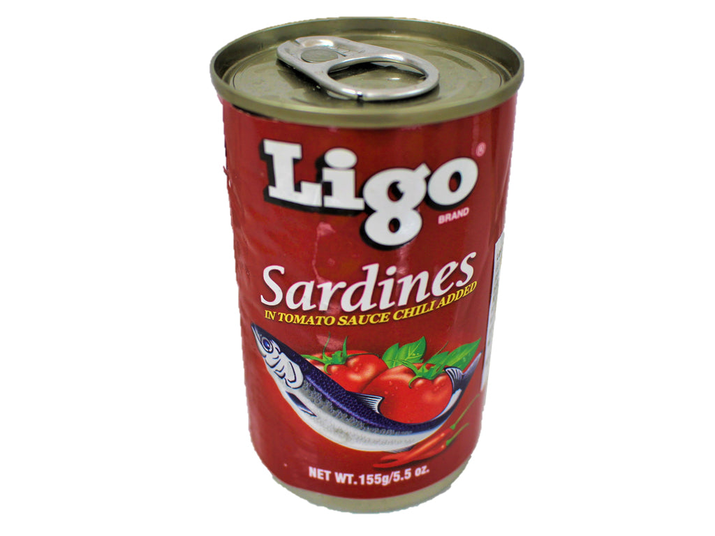 ★ EM FALTA ★ Ligo Sardines in Tomato Sauce Chili Added 155g