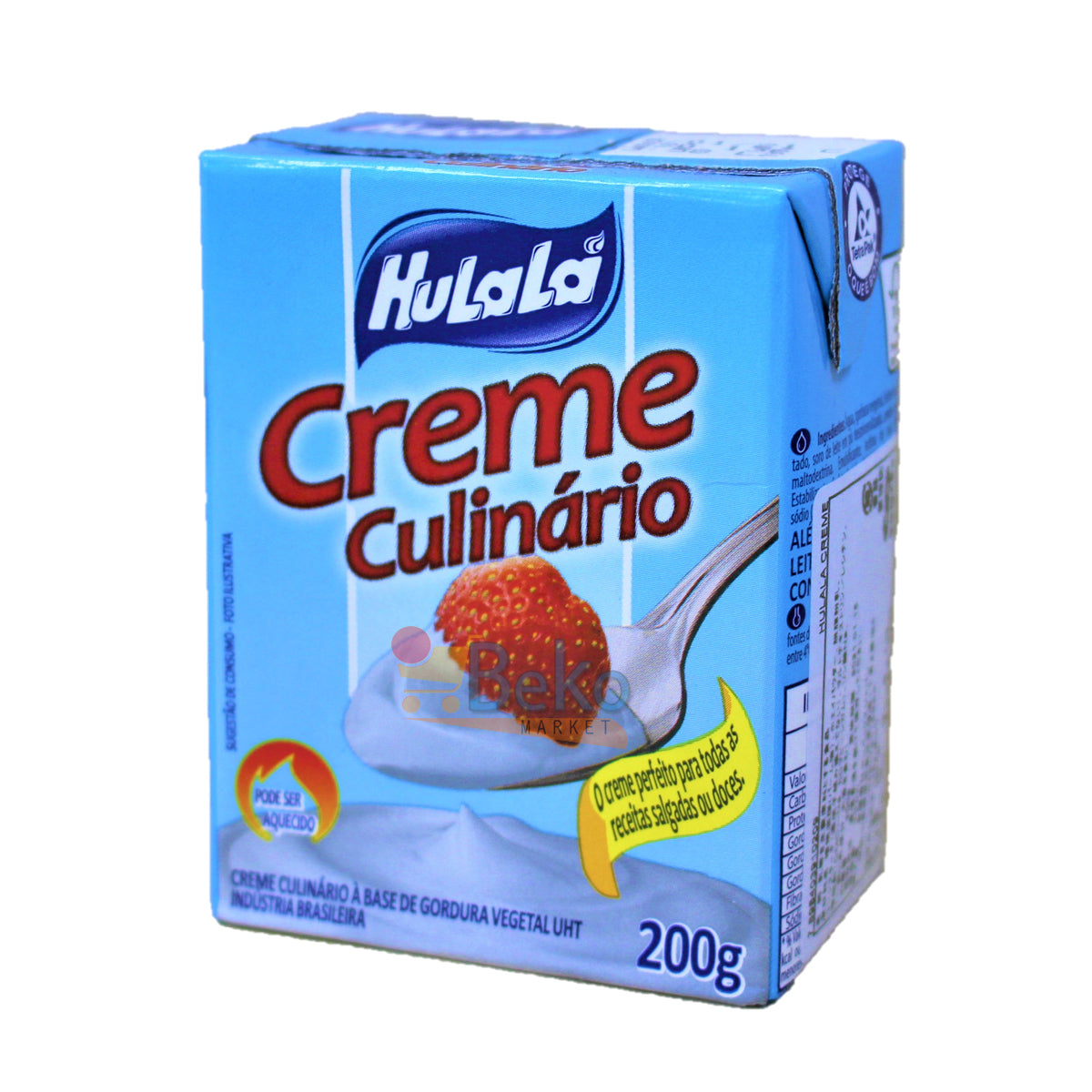 ★ EM FALTA ★ Creme de Leite CULINÁRIO HULALA 200g