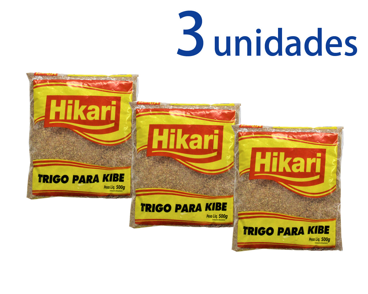 ★ EM FALTA ★ Trigo Para Kibe HIKARI 500g 3 unidades ¥1,500