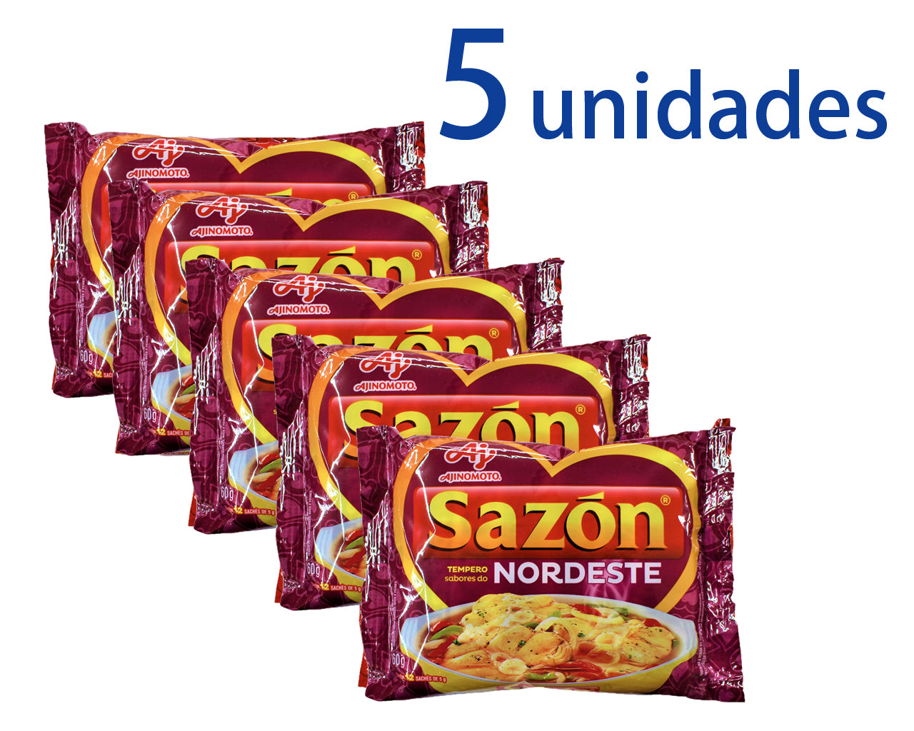 Sazon Nordeste AJINOMOTO 5 unidades